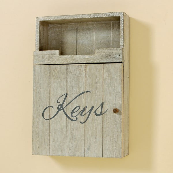 Nástěnná krabička na klíče Keys