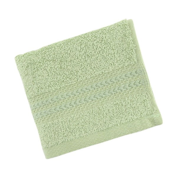 Roheline puhtast puuvillast rätik, 30 x 50 cm - Foutastic-image-1