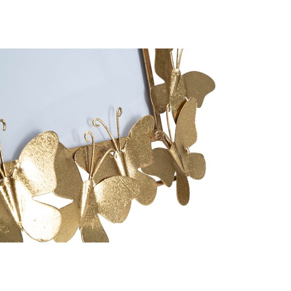 Metallist seisuraam kuldne 35x38 cm Butterfly - Mauro Ferretti-image-3