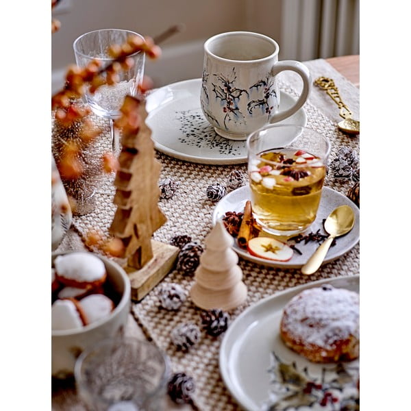 Beež kivipärjast jõulukauss ø 11,5 cm Hollie - Bloomingville-image-3