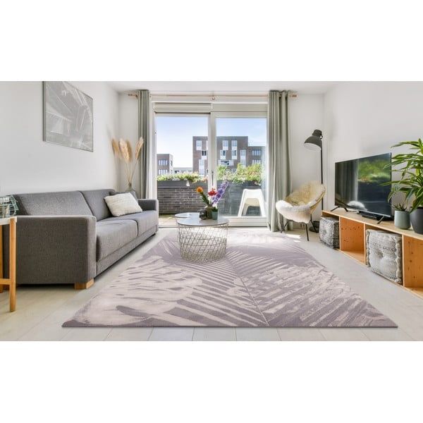 Hall villane vaip 133x180 cm Monstera - Agnella-image-1