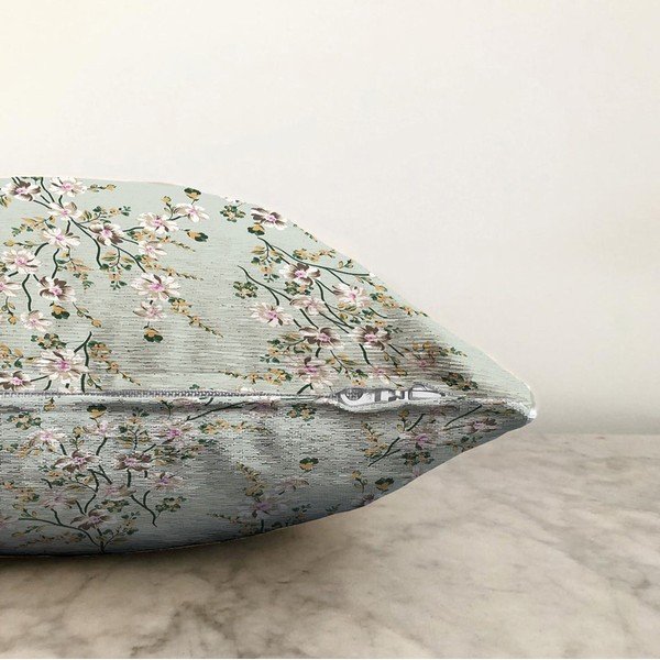 Roheline padjaümbris puuvillase seguga Bloom, 55 x 55 cm - Minimalist Cushion Covers-image-1