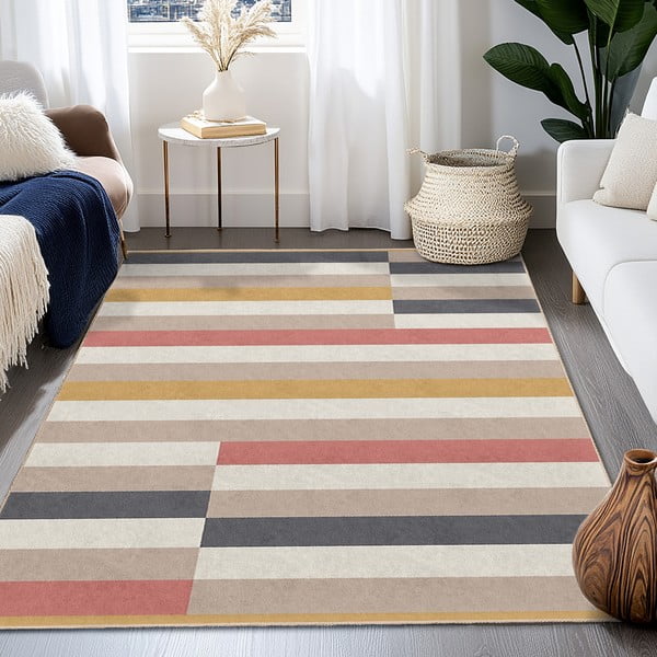 Pestav vaip 80x150 cm Rosy Bandas - Mila Home-image-4