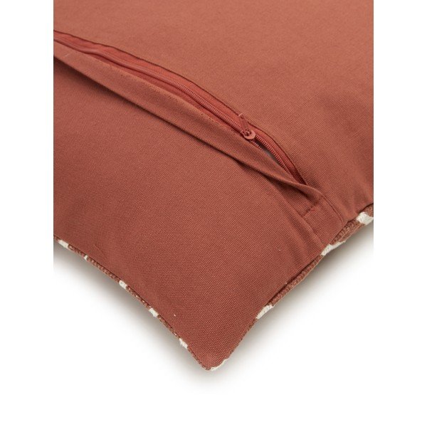 Pruun puuvillane dekoratiivne padjapüürileht , 45 x 45 cm Nomad - Westwing Collection-image-4