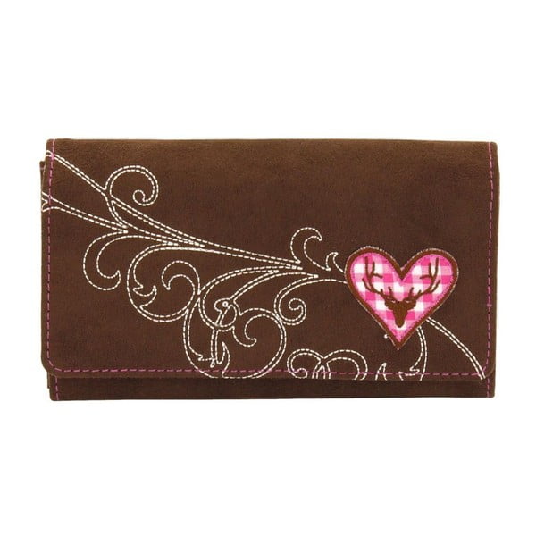 Dámská peněženka Bavaria Brown/Pink