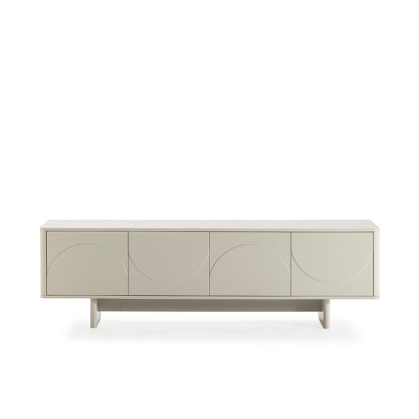 Kreemikas televiisorilaud 180x55x40 cm Solei - MOME