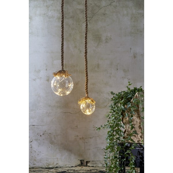 Riputatav LED valgusdekoratsioon , Ø 10 cm Jutta - Star Trading-image-2