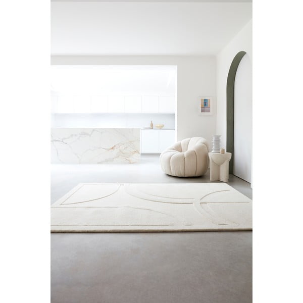Valge villane vaip 200x290 cm Olsen - Asiatic Carpets-image-2