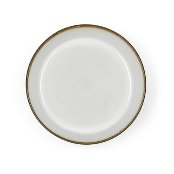 Valge-hall keraamiline serveerimiskauss ø 18 cm Mensa - Bitz-image-1