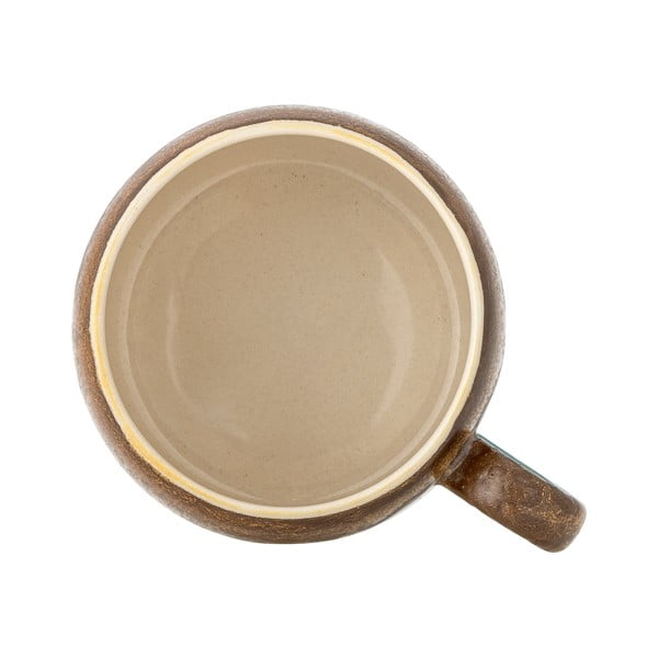 Rohelised/pruunid kivikeraamikast kruusid 4tk komplektis 400 ml Sheen - Bloomingville-image-3