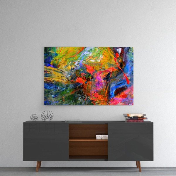 Klaasimaal, 72 x 46 cm Color Burst - Insigne-image-1