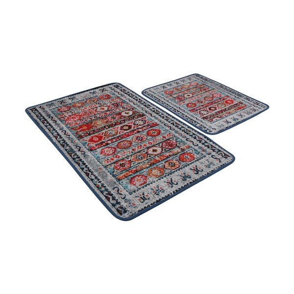 Vannitoamatid komplektis 2 tükki 60x100 cm Weref - Foutastic-image-2