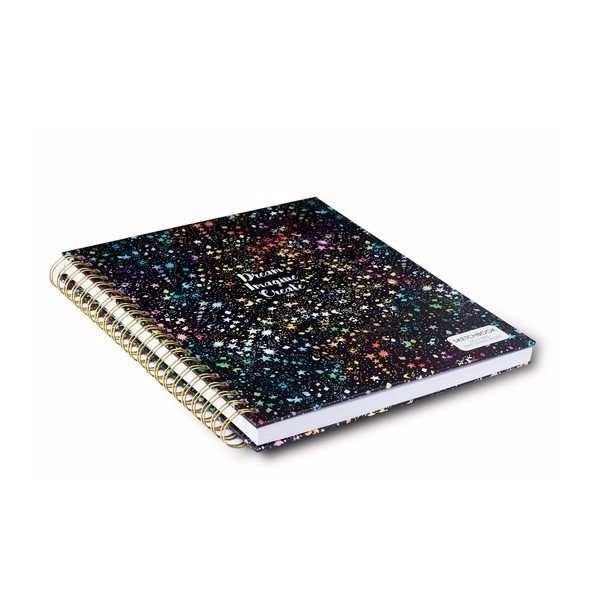 Černý zápisník Tri-Coastal Design Dreams, 96 stránek-image-4