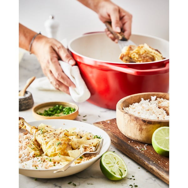 Induktsioonile mõeldud alumiiniumist kaanega pott 5,7 l Air - Tefal-image-2