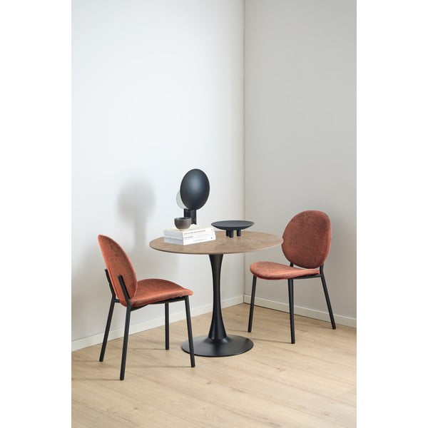 Terrakottapunane söögitool Cliff - Actona-image-3