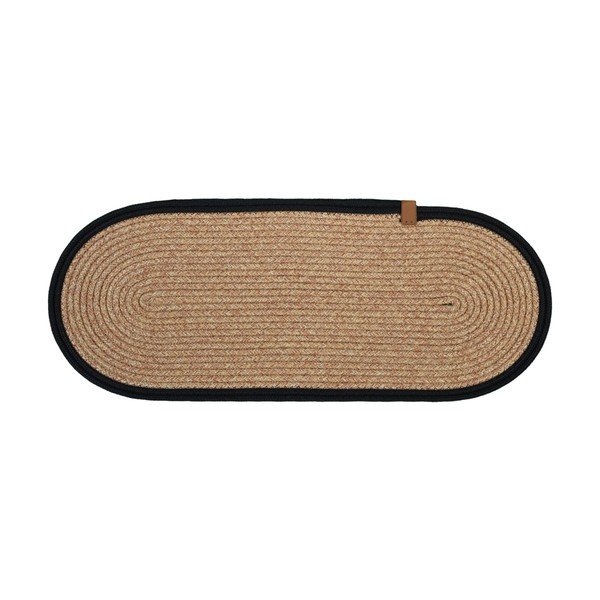 Musta/naturaalse värvi trepiastmete komplekt, 16 tk, 25x65 cm Milo Frame - Vitaus