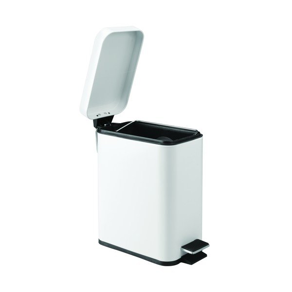 Valge metallist jalaga prügikast , 5 l - iDesign-image-2