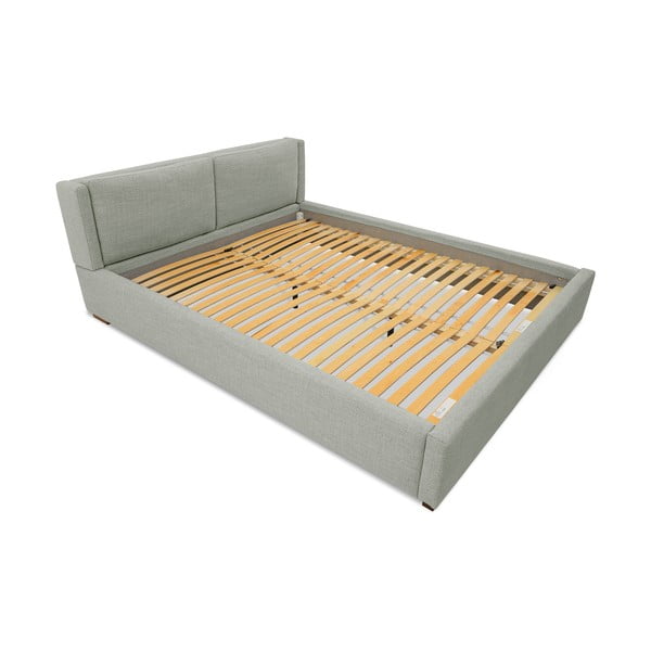 Hall polsterdatud kaheinimesevoodi koos panipaigaga 160x200 cm Dreamer - Scandic-image-4