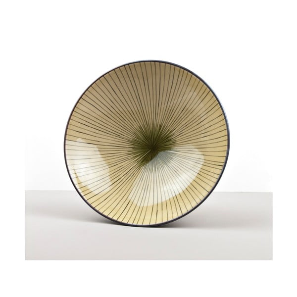 Rohelgekollane keraamiline kauss, ø 25 cm - MIJ-image-2