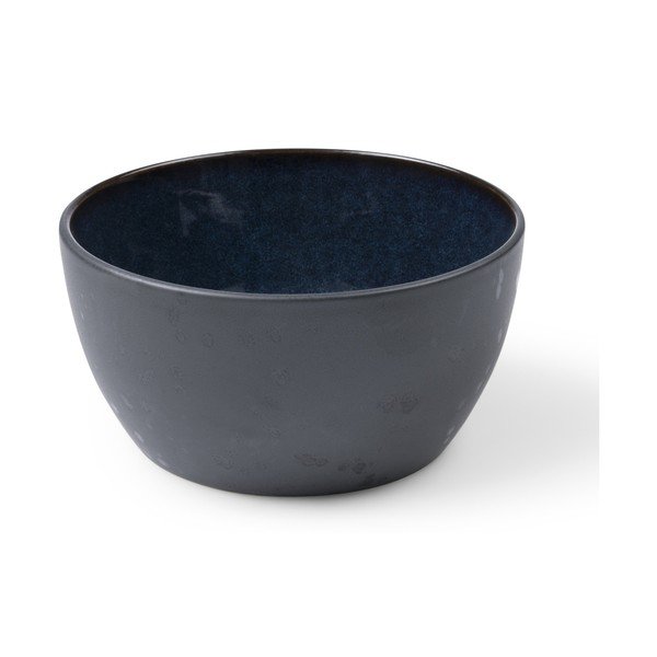 Must/sinine kivikeraamikast kauss 600 ml Dark Blue/Black - Bitz