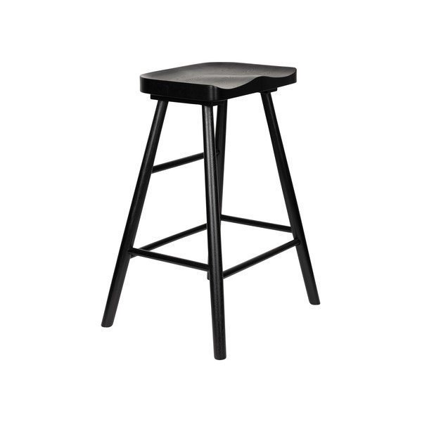 Must tammepuust baaritool 64 cm Vander - White Label-image-2