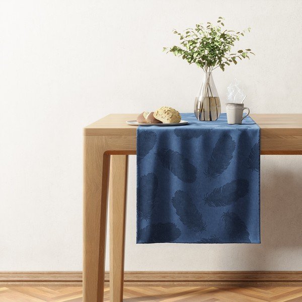 Sametist lauajooksja 40x140 cm Velvet Peacock - AmeliaHome-image-2