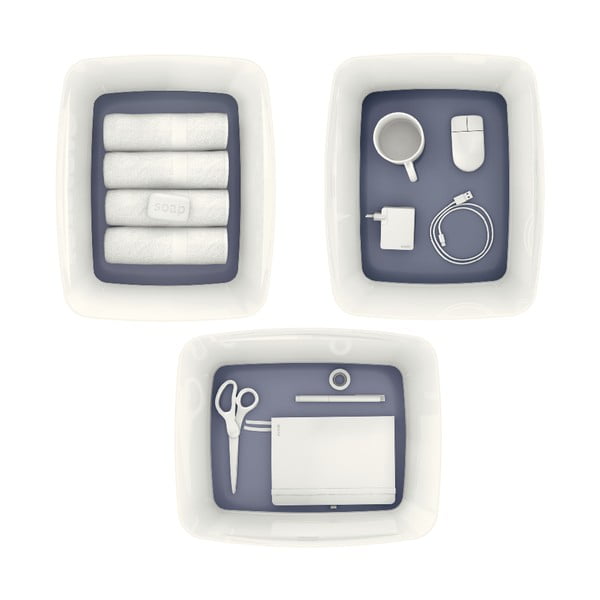 Valge kaanega hoiukarp Office, maht 18 l MyBox - Leitz-image-2