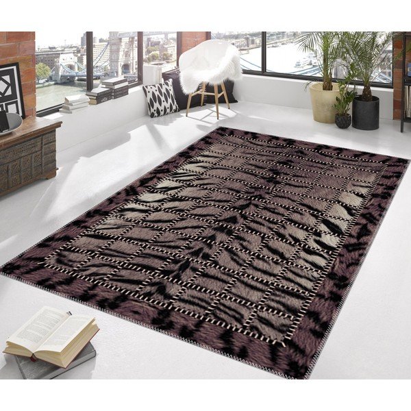Tumepruun vaip Animal, 80 x 120 cm - Vitaus-image-3