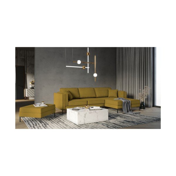 Kollane nurgas diivan , paremas nurgas Attilio - Milo Casa-image-3