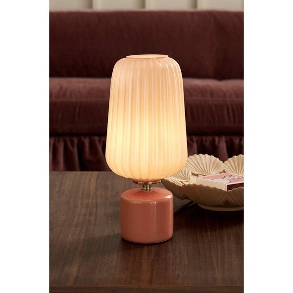 Lõhekarva klaasist laualamp (kõrgus 40 cm) Daria - Ellos Home-image-1