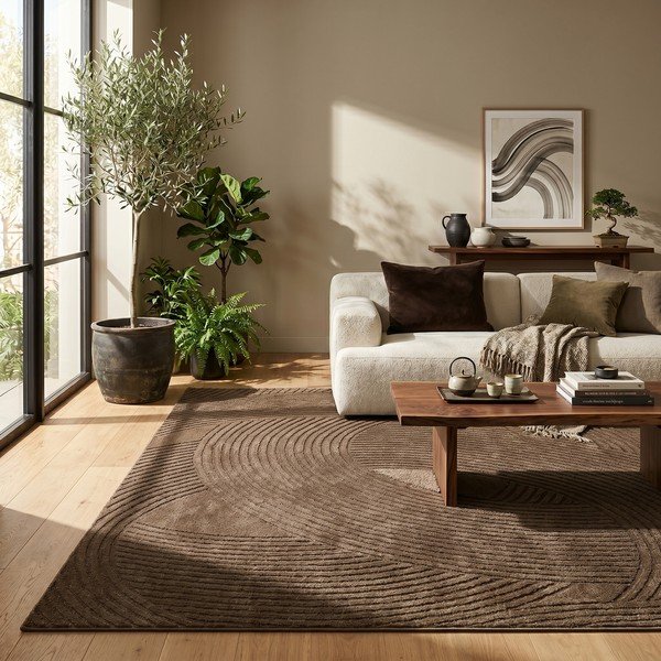 Pruun vaip 120x170 cm Zephyr - ESTE-image-1