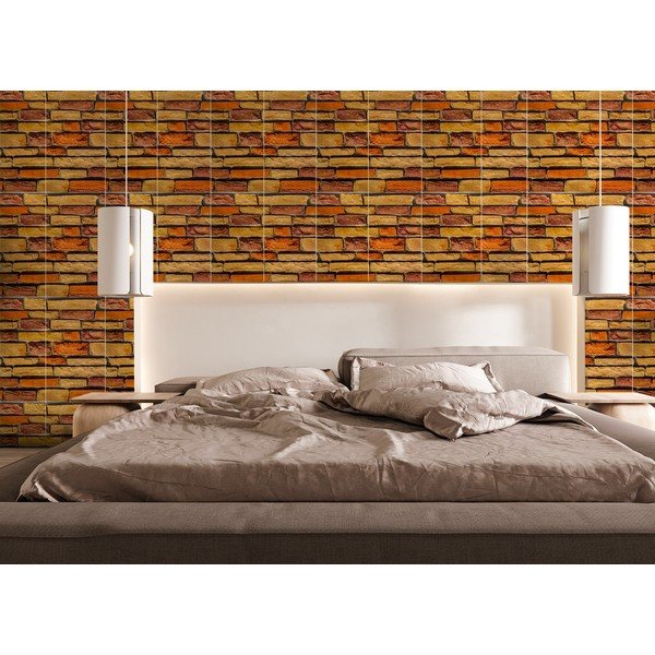 Isekleepuvad seinapaneelid 6tk komplektis 30x60 cm Brick Wall – SP TREND-image-2