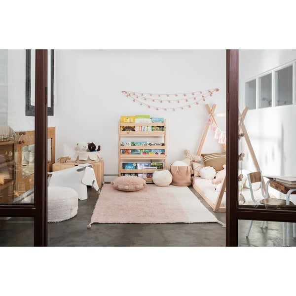 Heleroosa puuvillane vaip 120x160 cm Gelato Pink - Lorena Canals-image-3