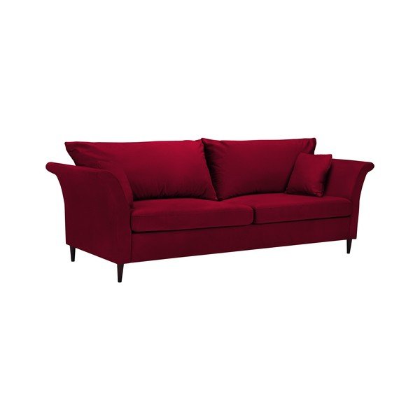 Punane diivanvoodi koos panipaigaga Pivoine - Mazzini Sofas-image-2