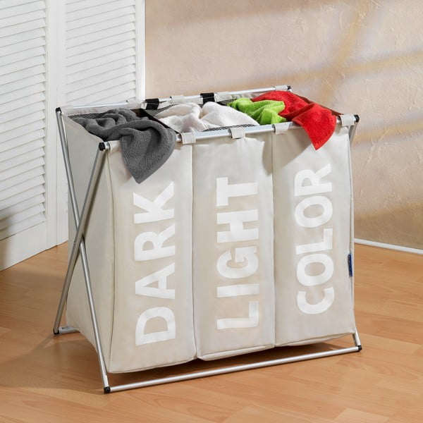 Beež pesukorv Trio, 130 l - Wenko-image-1