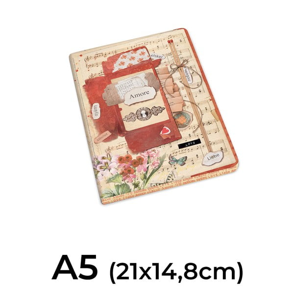 Töövihikud 2tk komplektis, 192lk A5 formaadis Love - Kartos-image-2