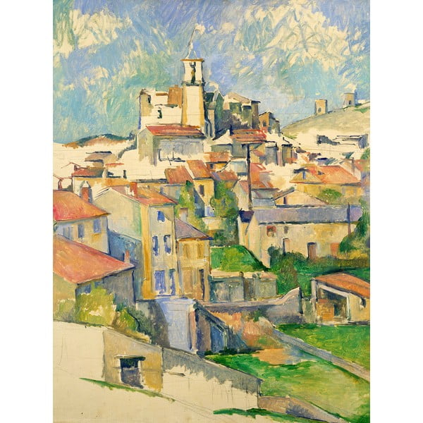 Paul Cézanne'i reproduktsioon - Gardanne, 60 x 80 cm Paul Cezanne - Gardanne - Fedkolor