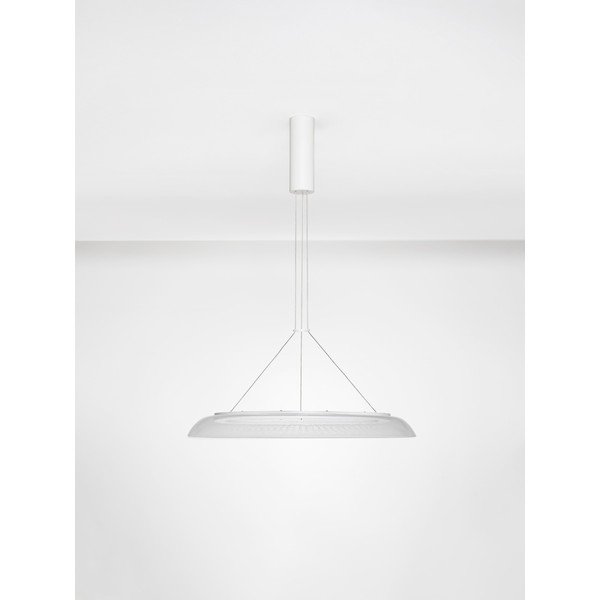 Mattvalge alumiiniumist LED-rippvalgusti akrüülklaasist varjuga, ø 60 cm Mantle - Nova Luce-image-3