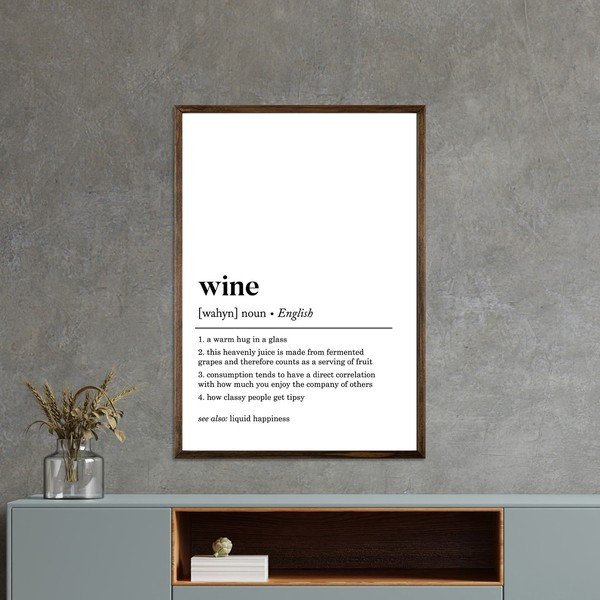 Plakat 50x70 cm Wine - Wallity-image-4
