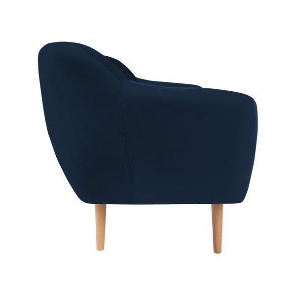 Tmavě modrá dvoumístná pohovka Mazzini Sofas Benito-image-2