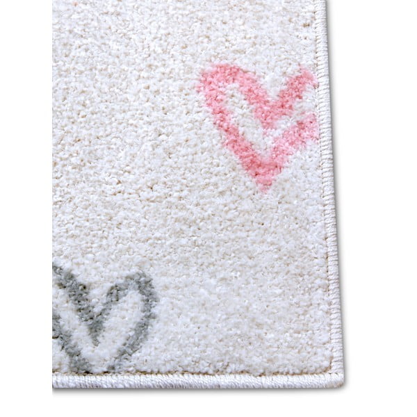 Valge laste vaip 120x170 cm Hearts - Hanse Home-image-3