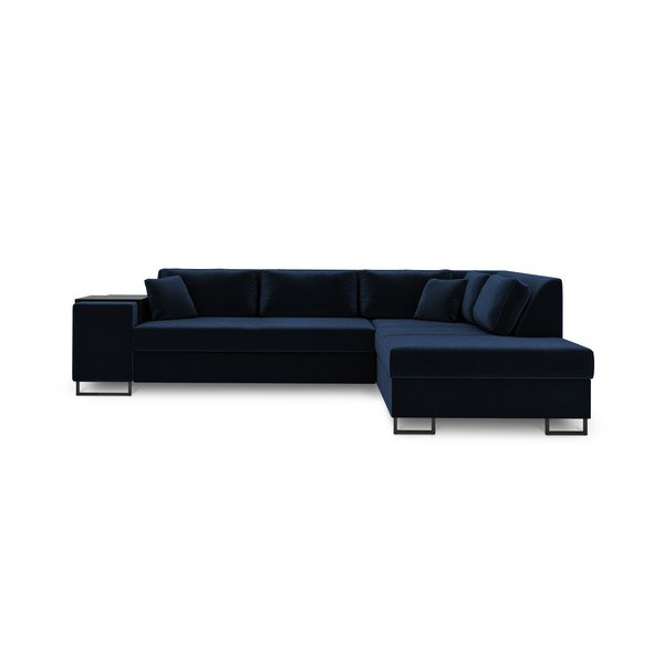 Sinine sametne nurgadiivan , paremas nurgas York - Cosmopolitan Design-image-3