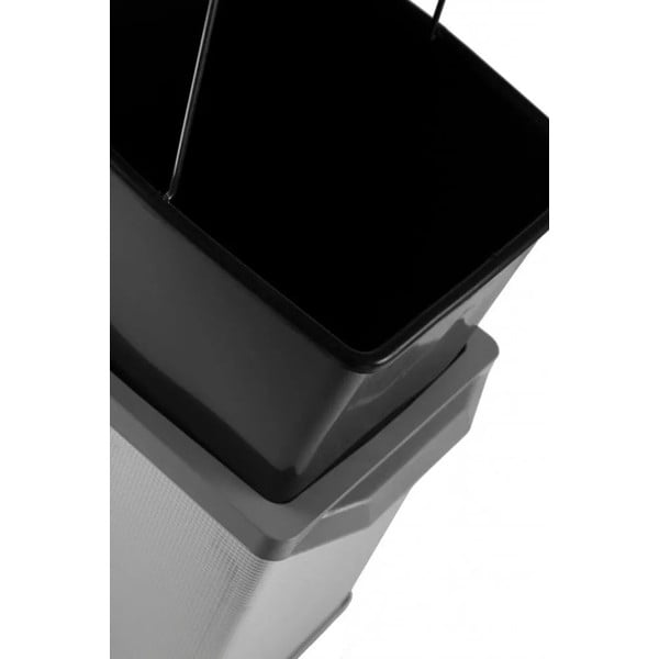 Metallist prügikast sorteeritud jäätmete jaoks/ sisseehitatud 17 l Tower - Elletipi-image-4