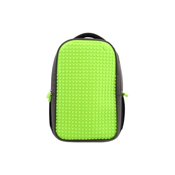 Studentský batoh Pixelbag grey/green