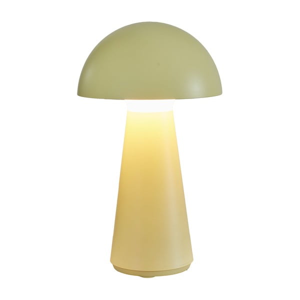 Kollane puldiga juhitav LED-lauavalgusti (kõrgus 28 cm) Sam - Sirius