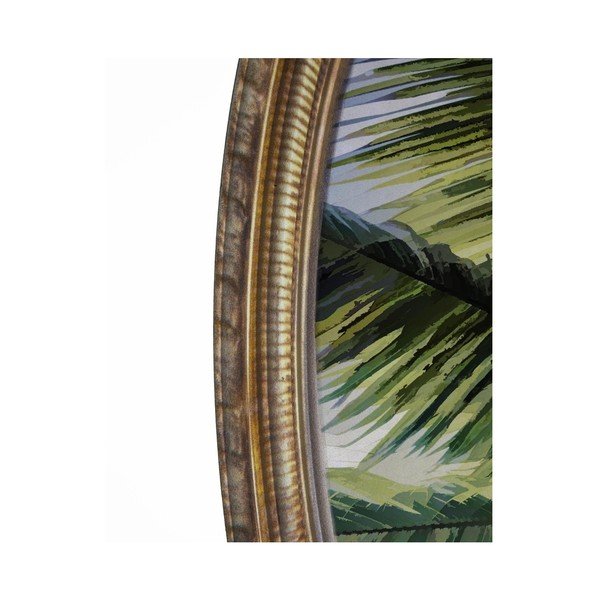 Oválný nástěnný obraz Velvet Atelier Palm Tree-image-2