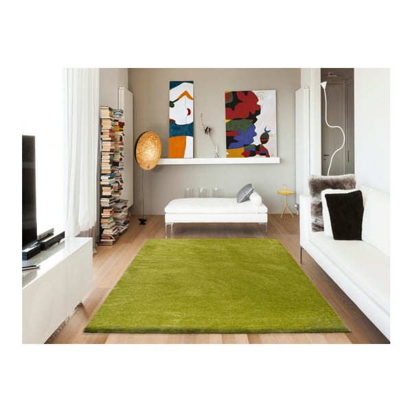 Zelený koberec Universal Delight Verde, 60 x 120 cm