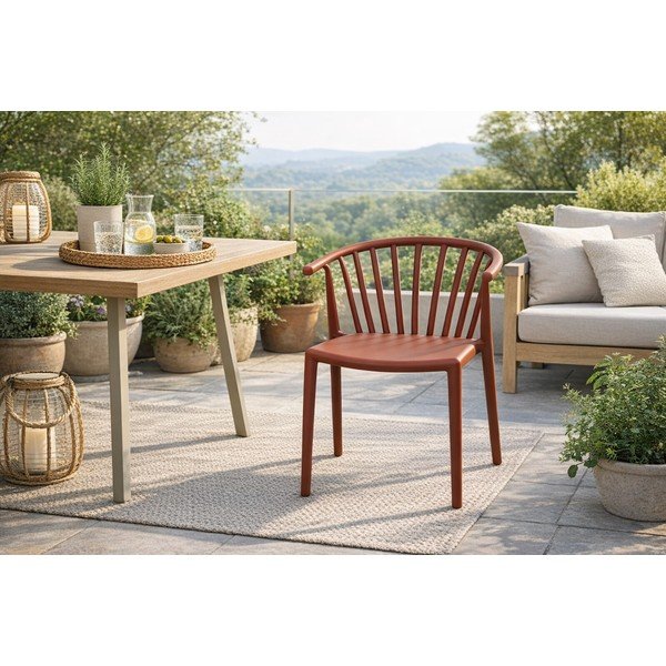 Pruun plastikust aiatool Capri – Bonami Essentials-image-1