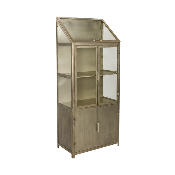 Hall metallist vitriinkapp 64x151x35 cm Monviso - Dutchbone-image-2