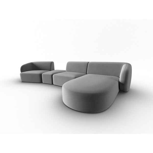 Hall sametist nurgadiivan (parem nurk) Paolo - Milo Casa-image-2